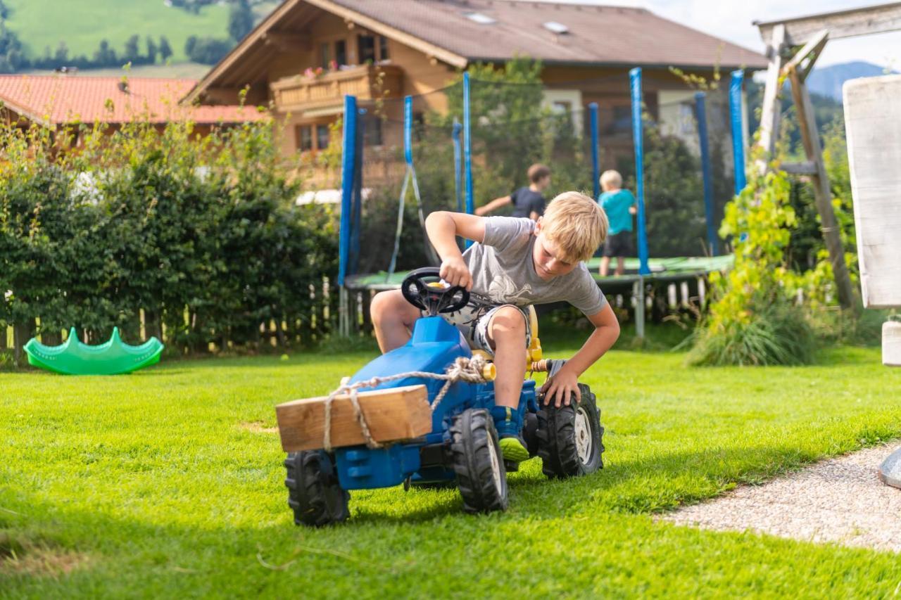 Hartlhof Urlaub Am Baby- Und Kinderbauernhof Villa Niederau Exterior foto